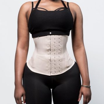 Corset latex long 3 crans