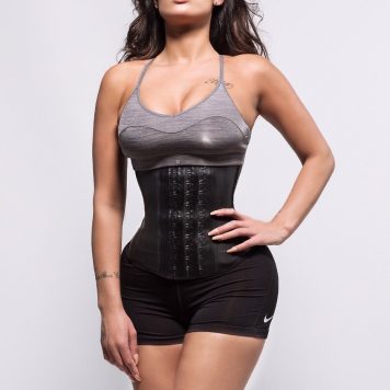 Long latex corset